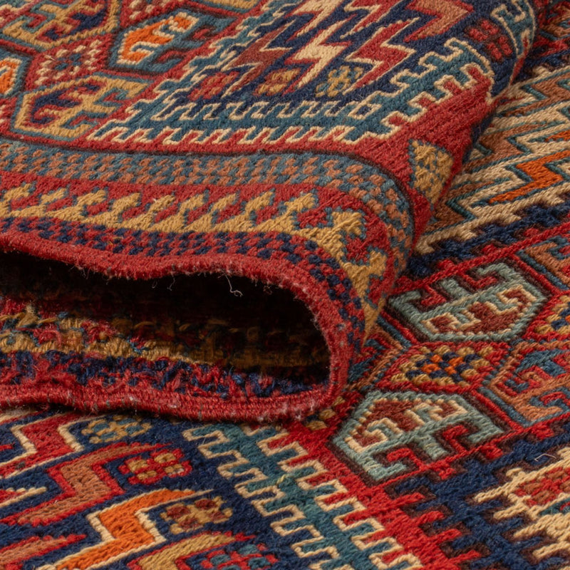 Tappeto Kelim - Orientale - Soumak - 217 x 157 cm - multicolore