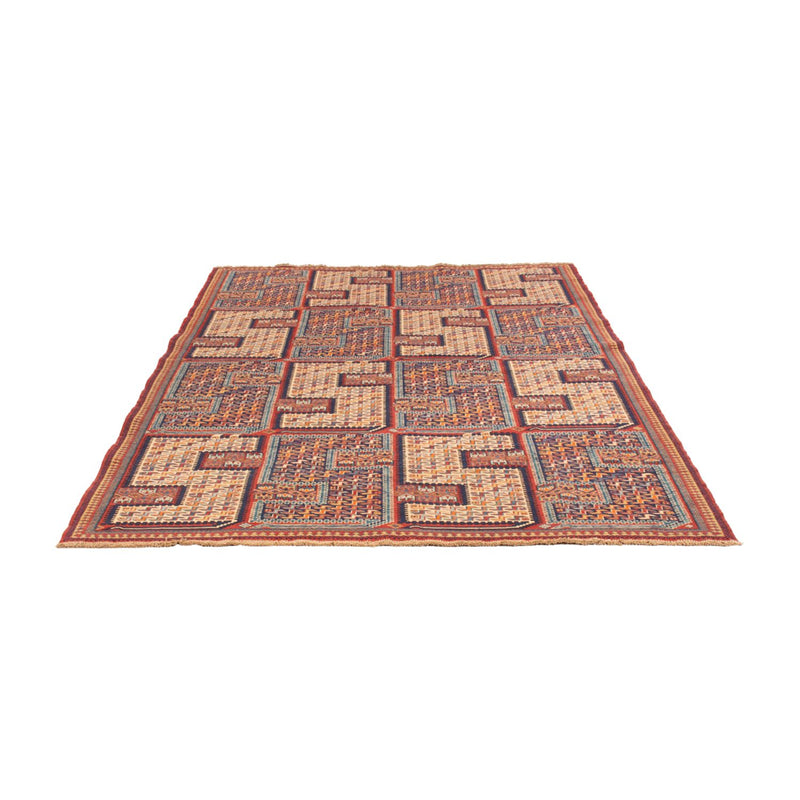 Tappeto Kelim - Orientale - Soumak - 217 x 157 cm - multicolore