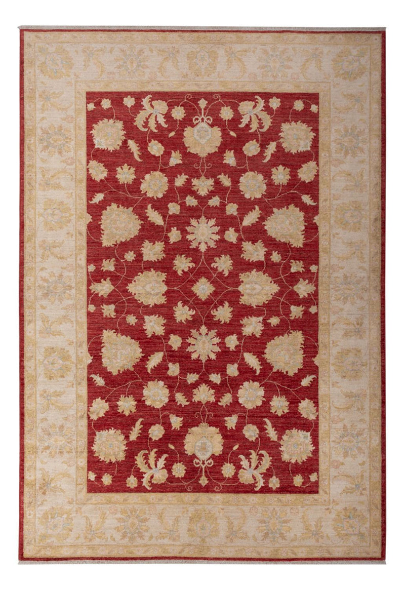 Tappeto Ziegler - 299 x 206 cm - rosso scuro