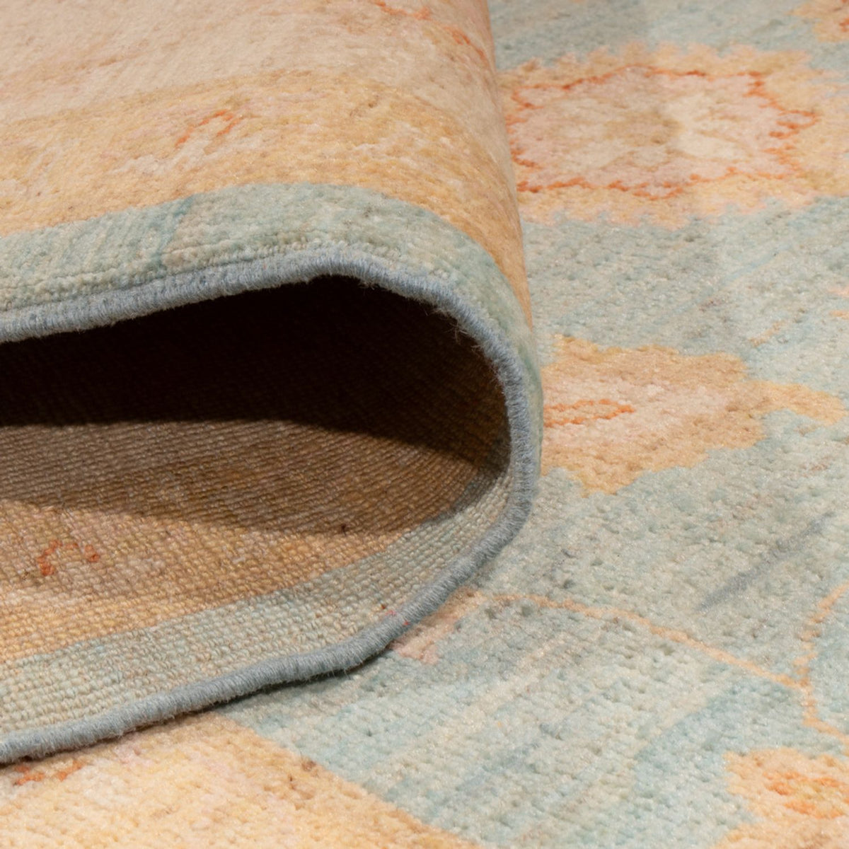 Tappeto Ziegler - 290 x 205 cm - blu chiaro