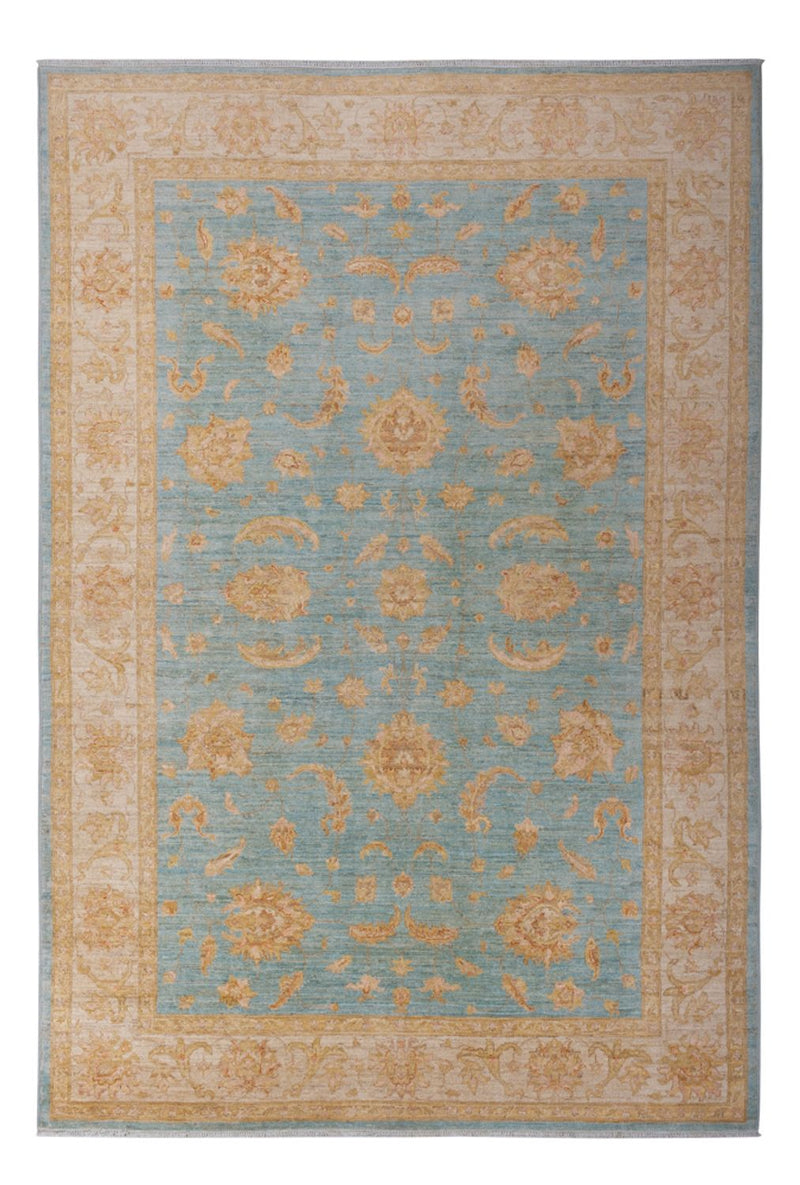 Tappeto Ziegler - 303 x 207 cm - blu chiaro
