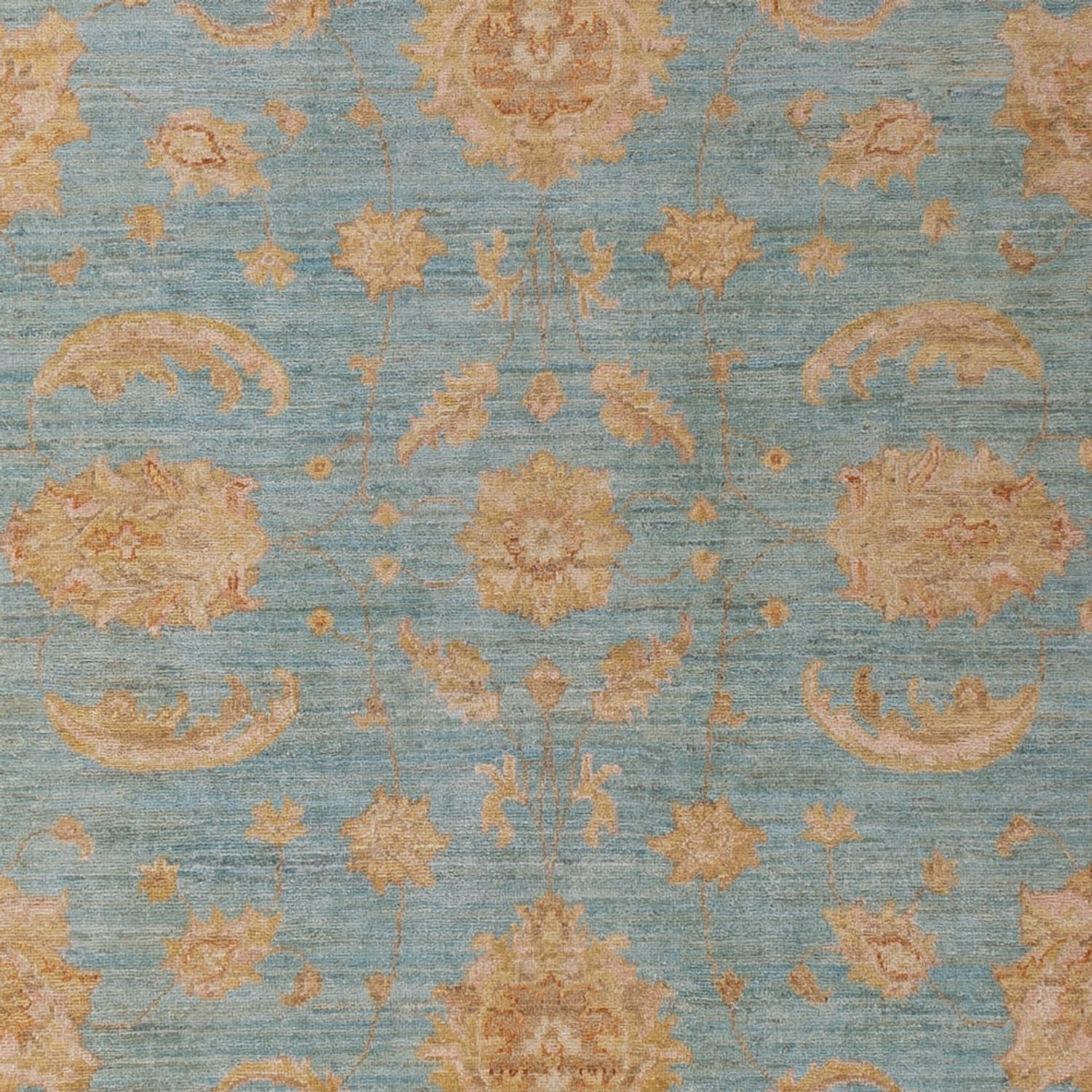 Tappeto Ziegler - 303 x 207 cm - blu chiaro
