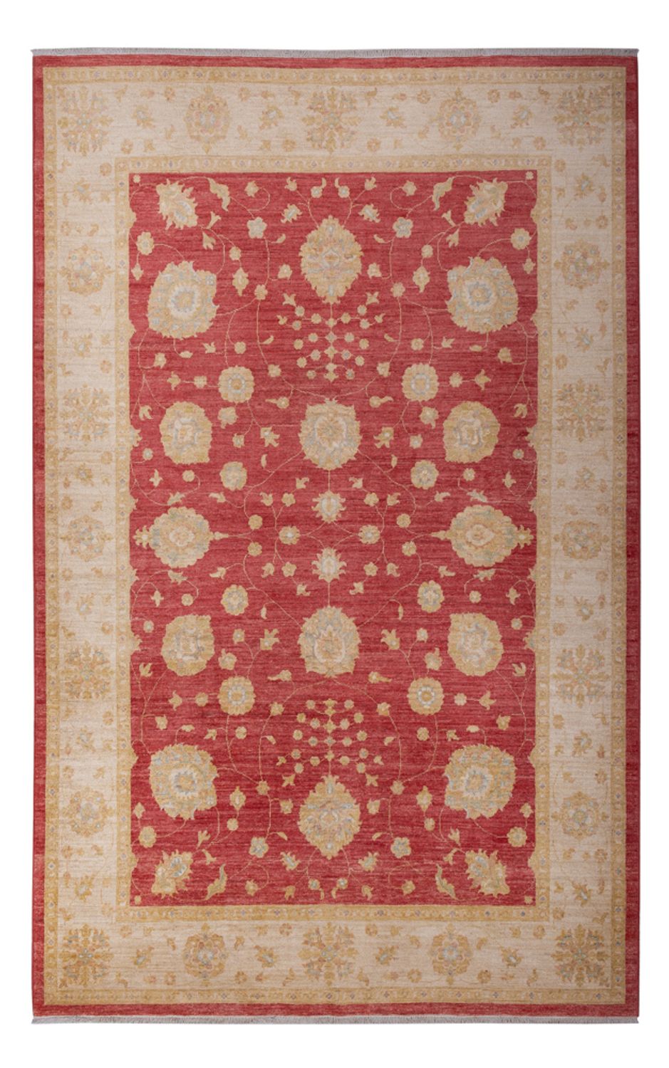 Tappeto Ziegler - 320 x 207 cm - rosso scuro