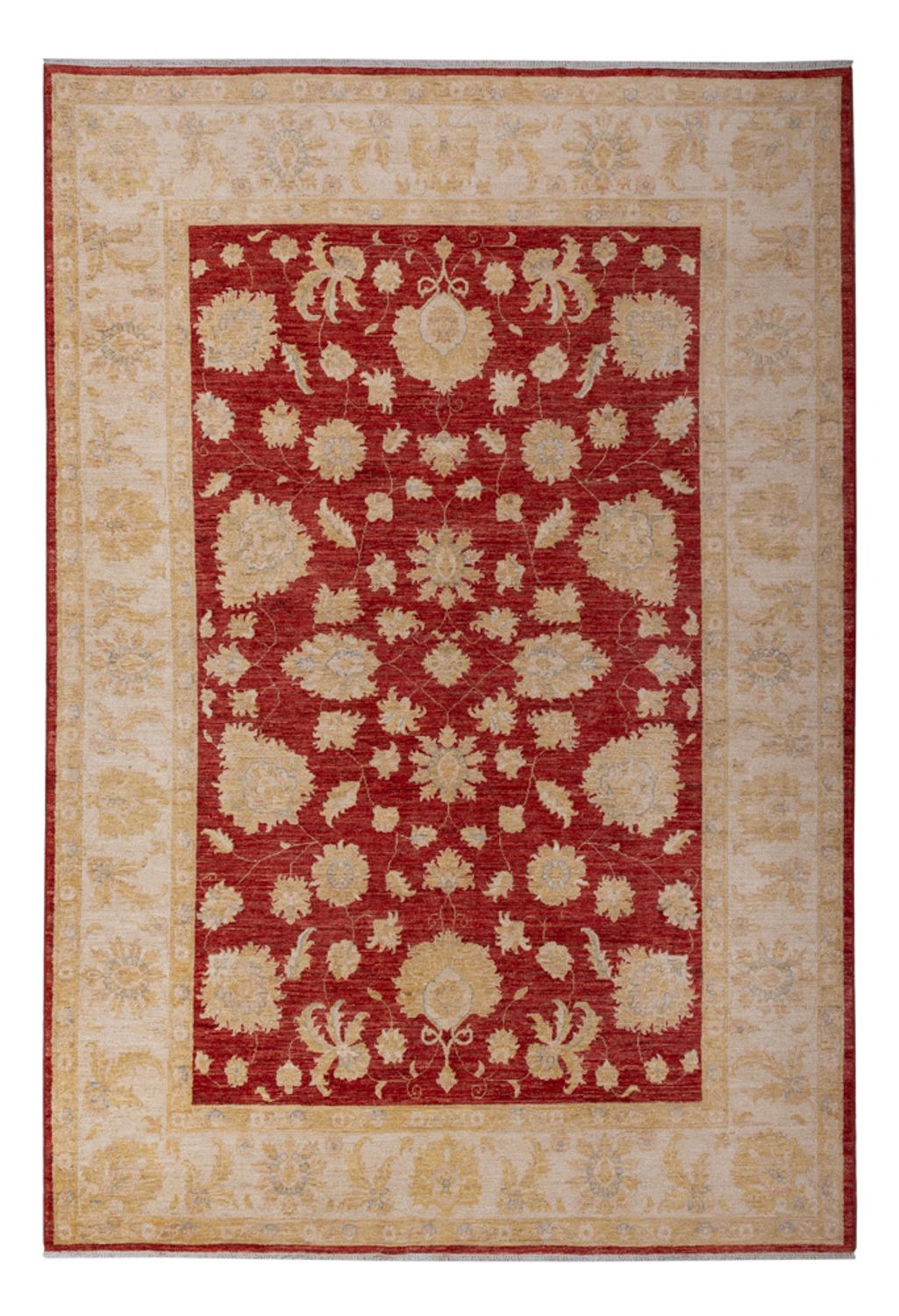 Tappeto Ziegler - 295 x 201 cm - rosso scuro