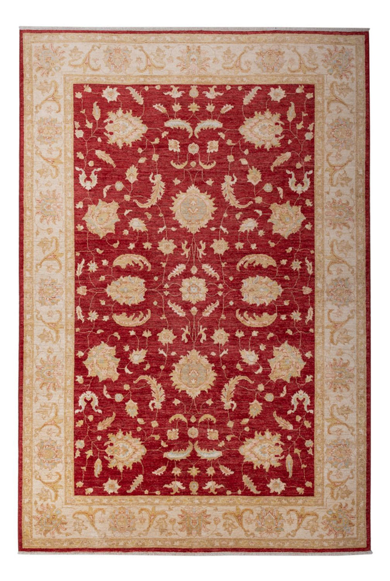 Tappeto Ziegler - 303 x 204 cm - rosso scuro