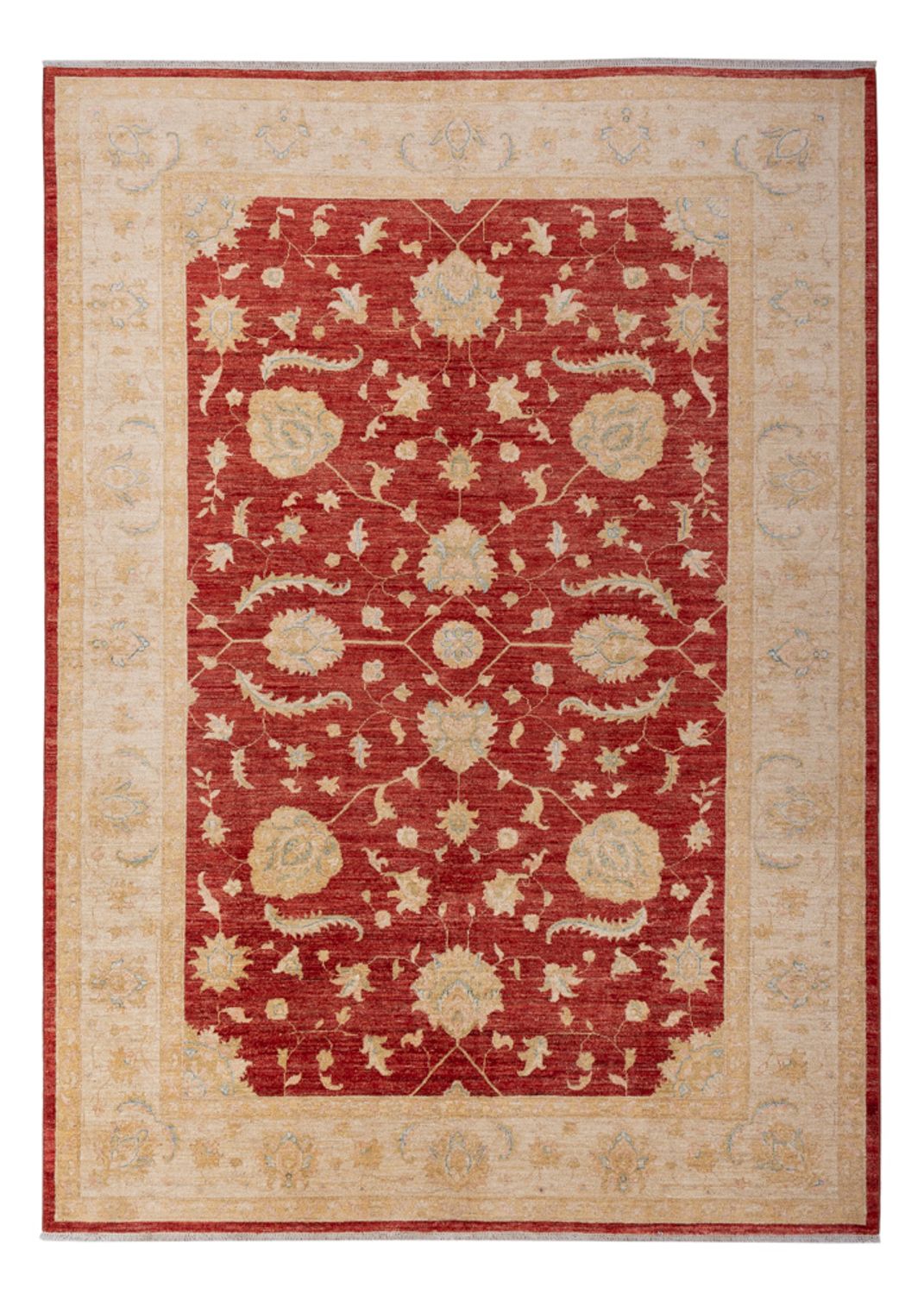 Tappeto Ziegler - 290 x 204 cm - rosso scuro