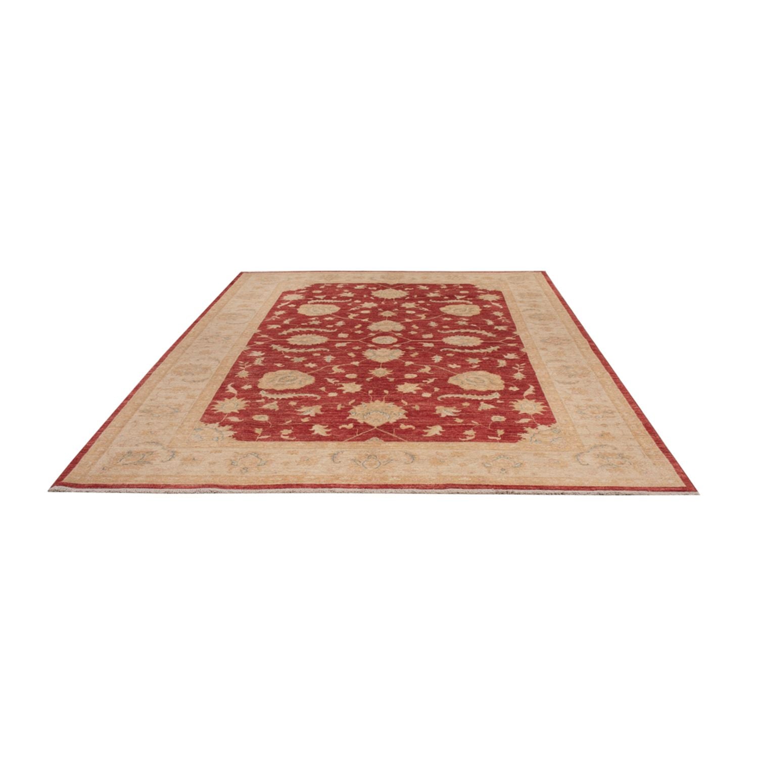 Tappeto Ziegler - 290 x 204 cm - rosso scuro