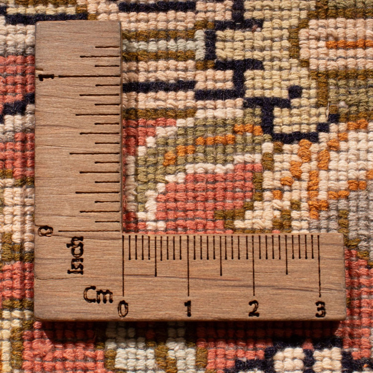 Tappeto corsia Tappeto di seta - Seta del Kashmir - 188 x 78 cm - rosso chiaro