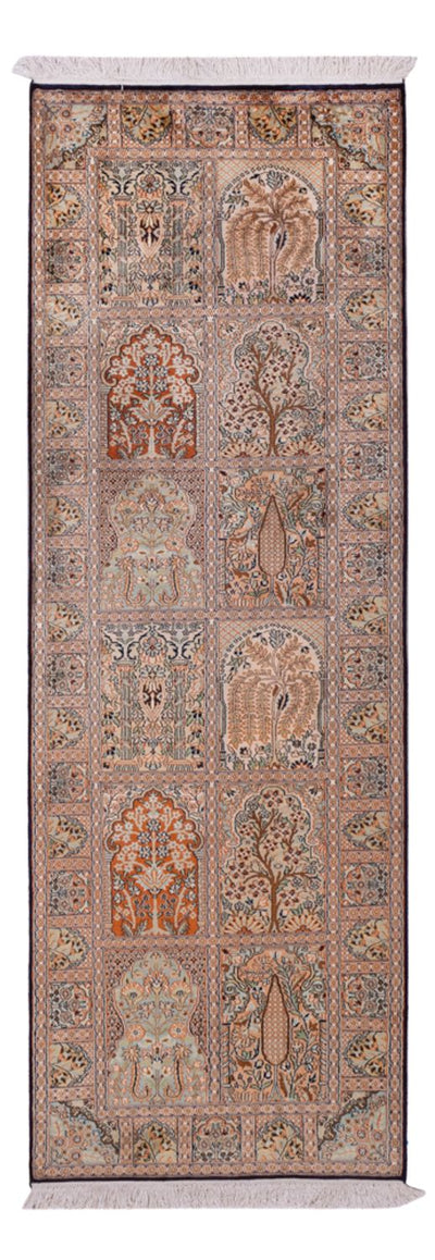 Seta del Kashmir Tappeto 79x237cm - Tappeto orientale