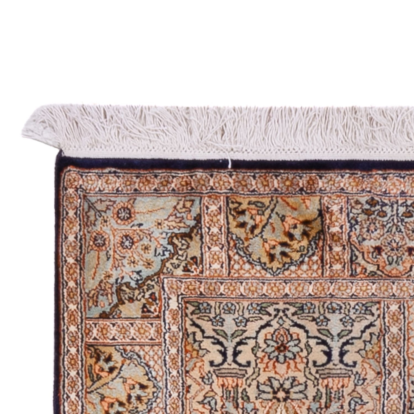 Seta del Kashmir Tappeto 237x79cm - Tappeto orientale