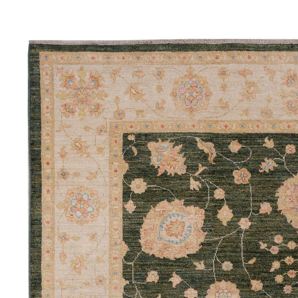 Tappeto Ziegler - 298 x 205 cm - verde scuro