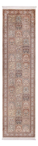 Seta del Kashmir Tappeto 298x77cm - Tappeto orientale