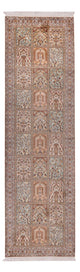 Seta del Kashmir Tappeto 287x80cm - Tappeto orientale
