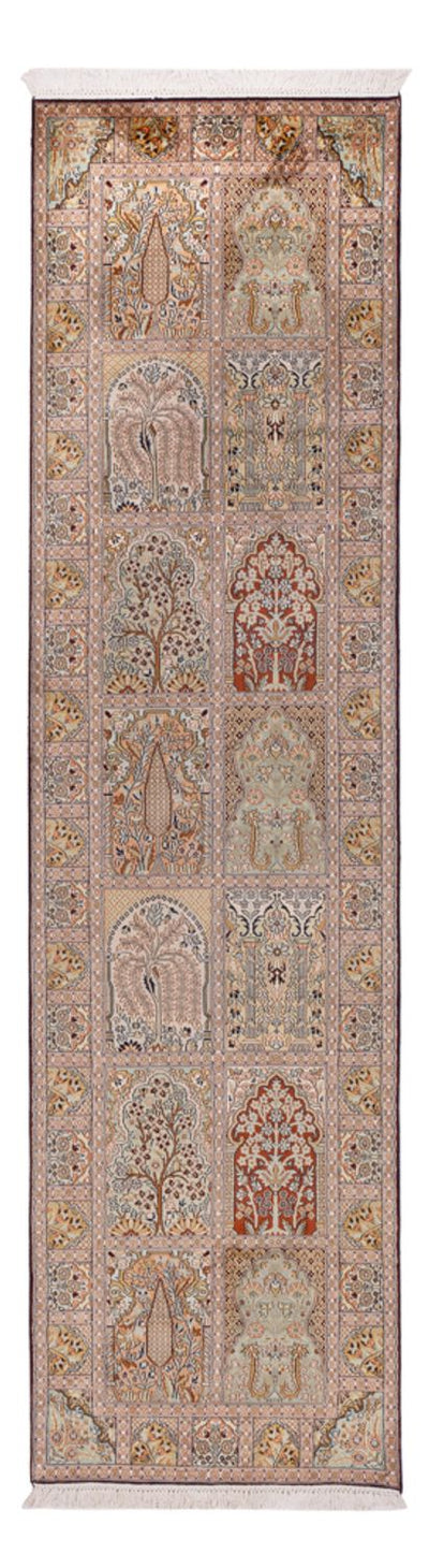 Seta del Kashmir Tappeto 78x296cm - Tappeto orientale