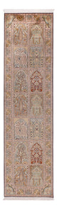 Seta del Kashmir Tappeto 78x296cm - Tappeto orientale