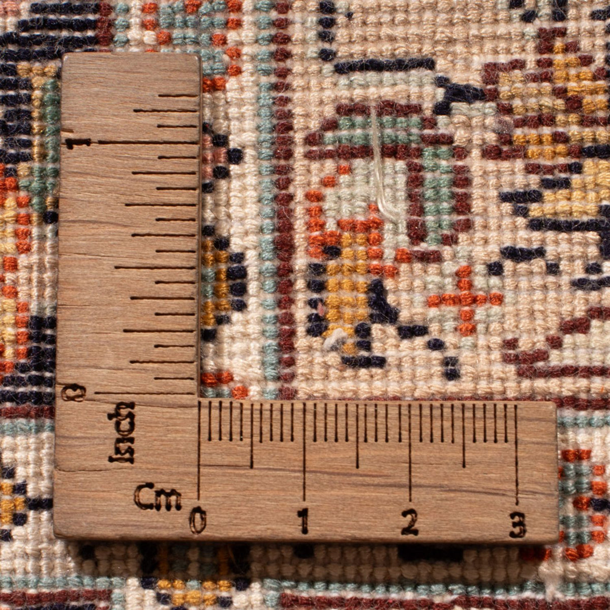 Tappeto corsia Tappeto di seta - Seta del Kashmir - 280 x 80 cm - beige scuro