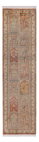 Seta del Kashmir Tappeto 287x79cm - Tappeto orientale