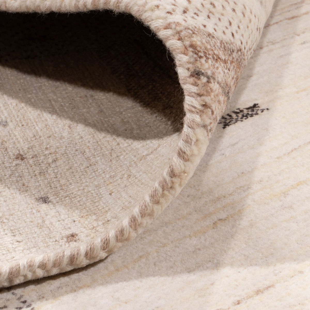 Tappeto Gabbeh - Loribaft Indus - 300 x 206 cm - crema