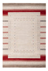 Loribaft Indo Tappeto 202x306cm - Tappeto di lana - Rettangolo / Crema / 202 x 306 cm Rettangolo
