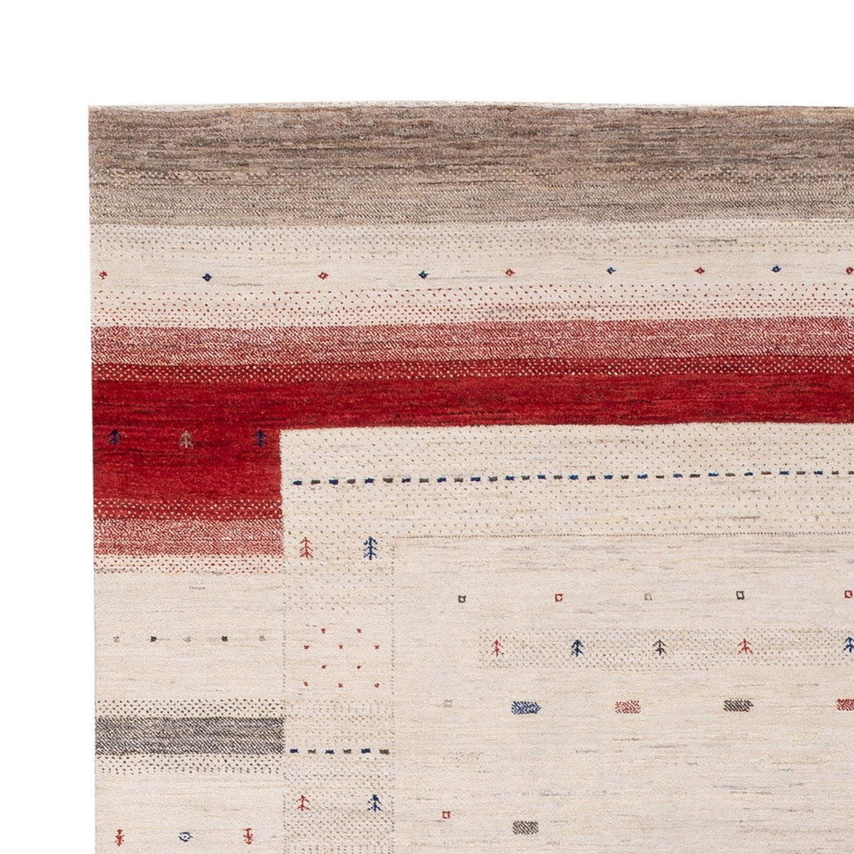 Tappeto Gabbeh - Loribaft Indus - 306 x 202 cm - crema