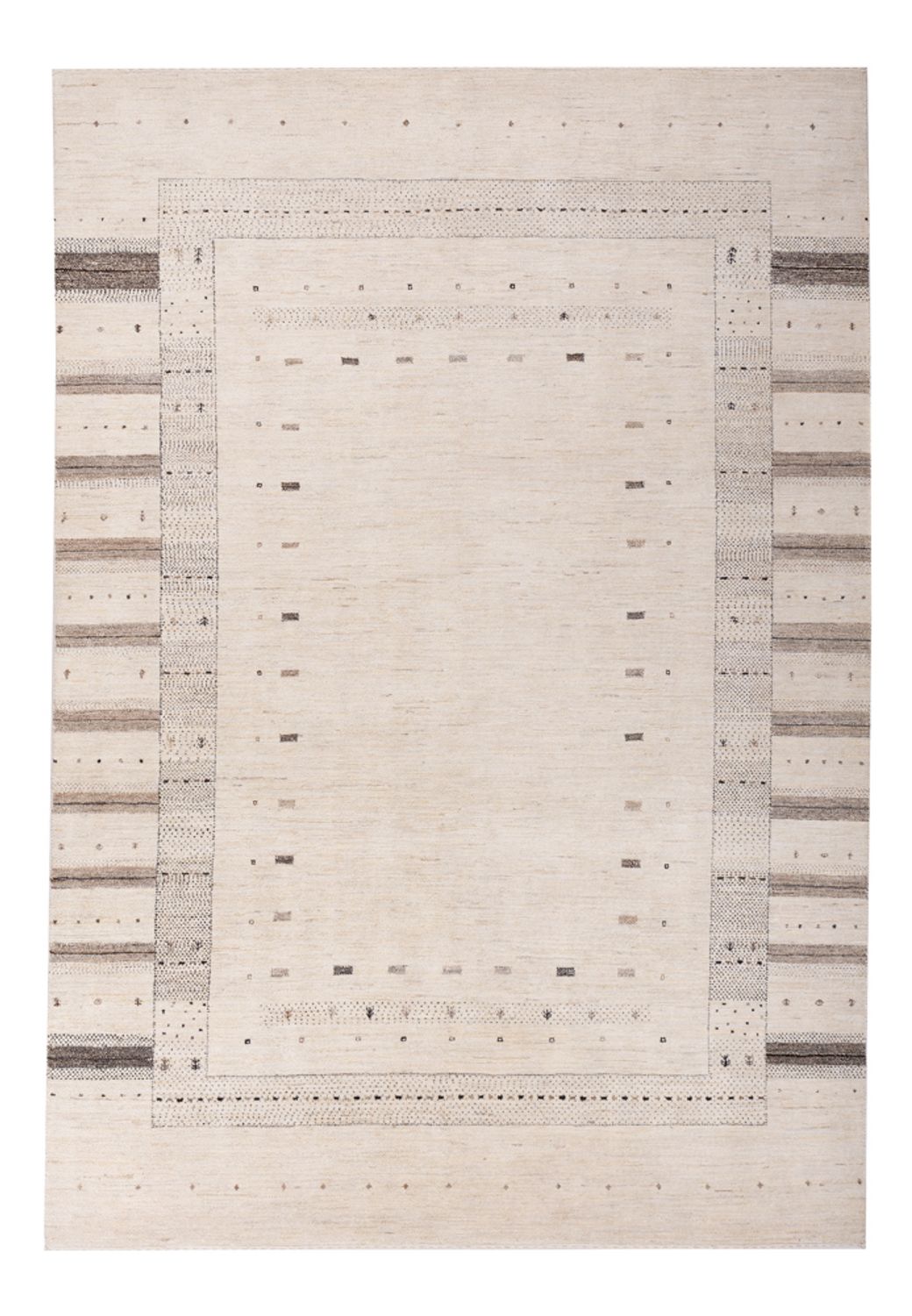 Tappeto Gabbeh - Loribaft Indus - 302 x 202 cm - crema