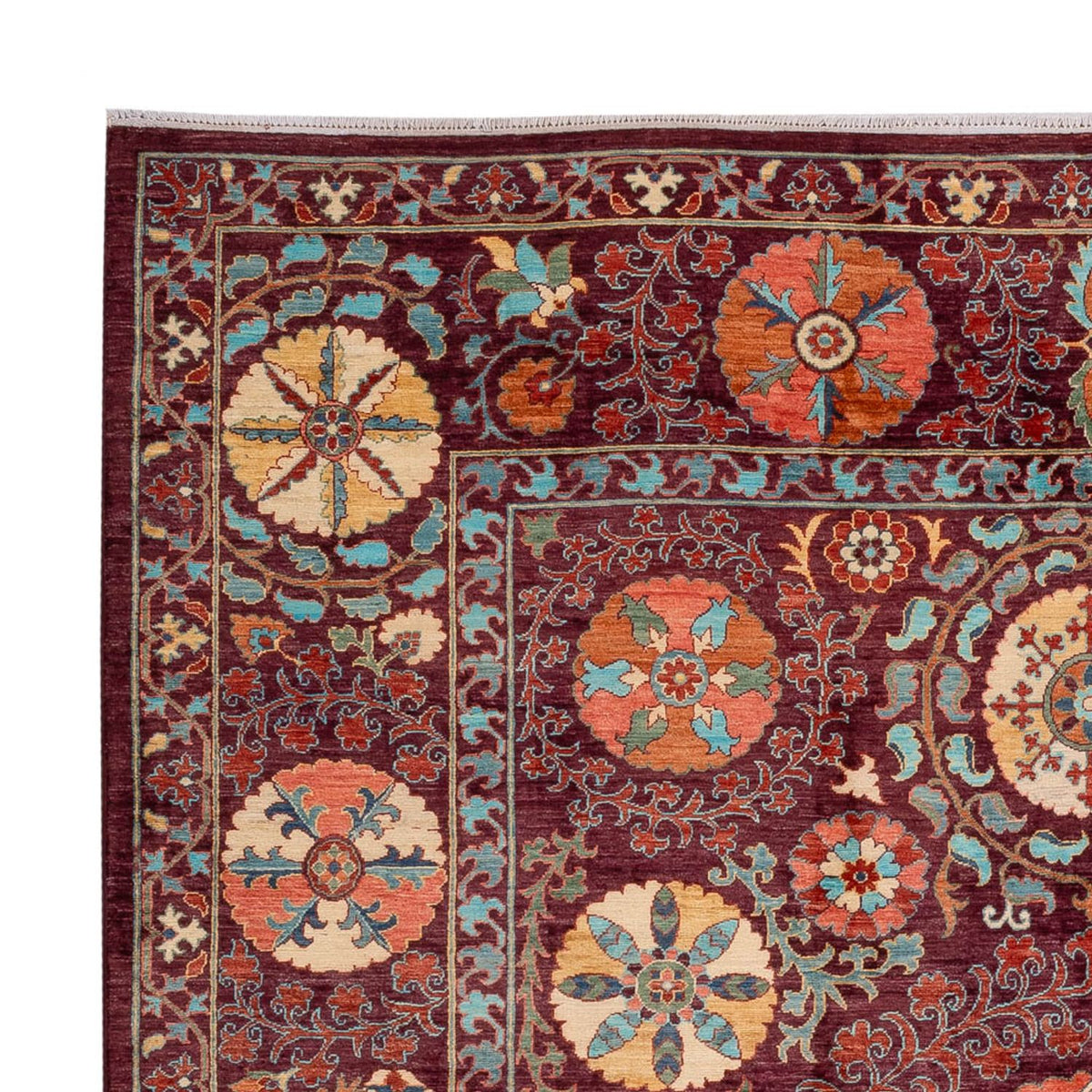 Tappeto Ziegler - Ariana - 251 x 202 cm - rosso vino