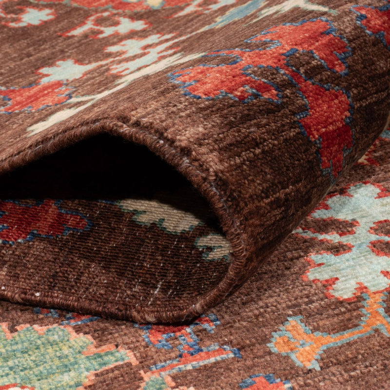 Tappeto Ziegler - Ariana - 251 x 192 cm - marrone scuro