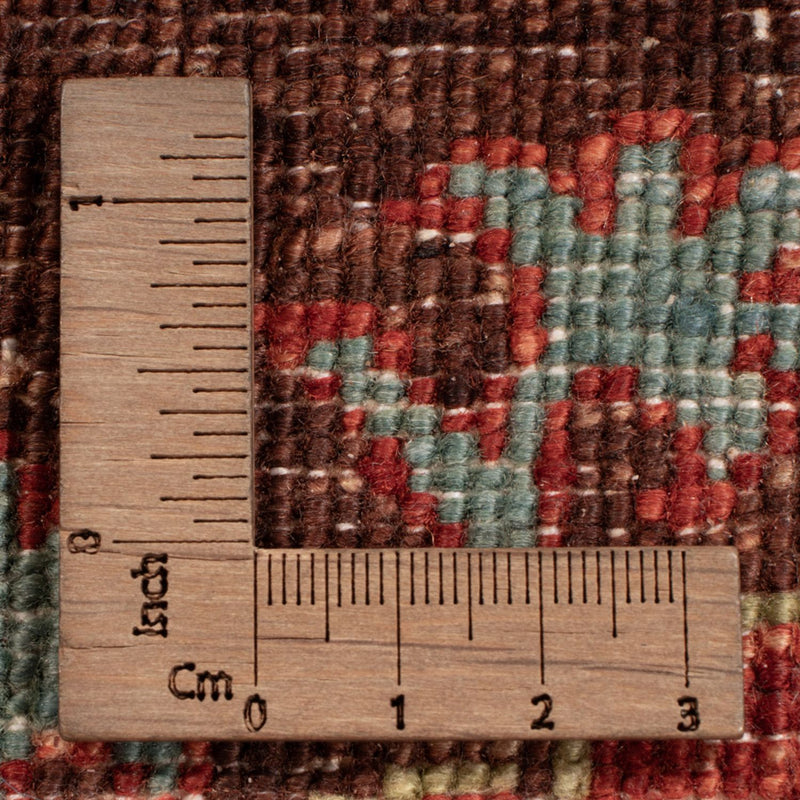 Tappeto Ziegler - Ariana - 244 x 191 cm - marrone scuro