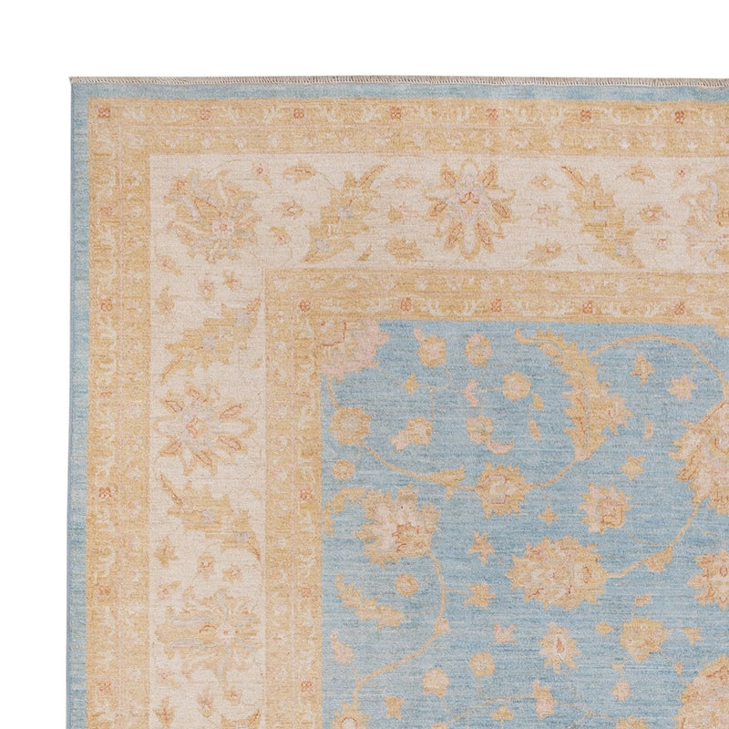 Tappeto Ziegler - 302 x 258 cm - blu chiaro