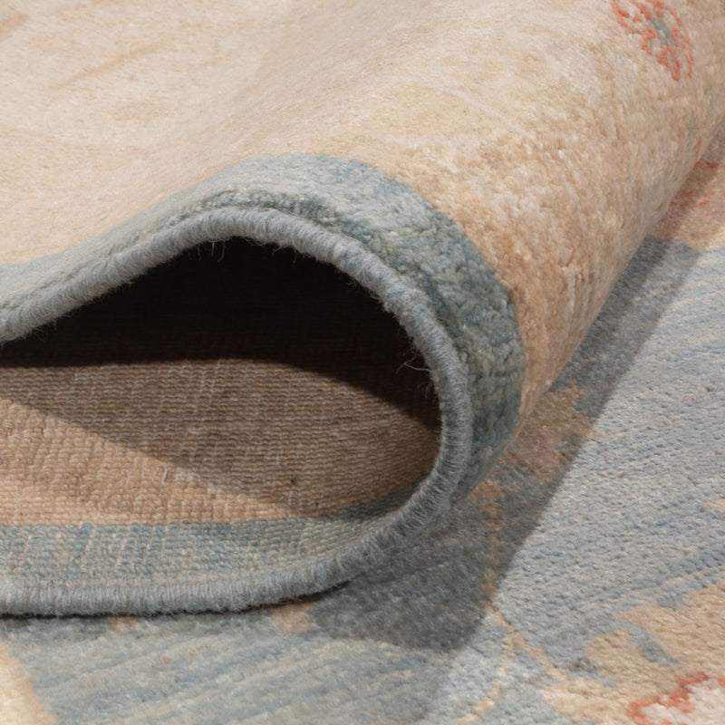 Tappeto Ziegler - 297 x 255 cm - blu chiaro