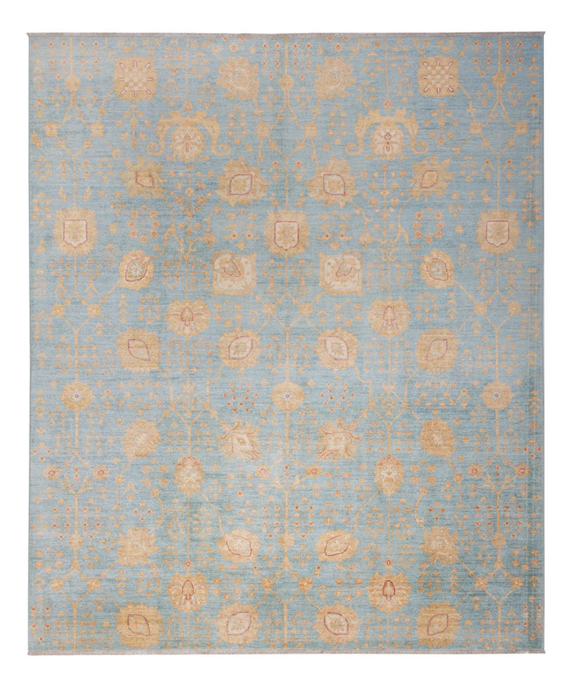 Tappeto Ziegler - 299 x 253 cm - blu chiaro