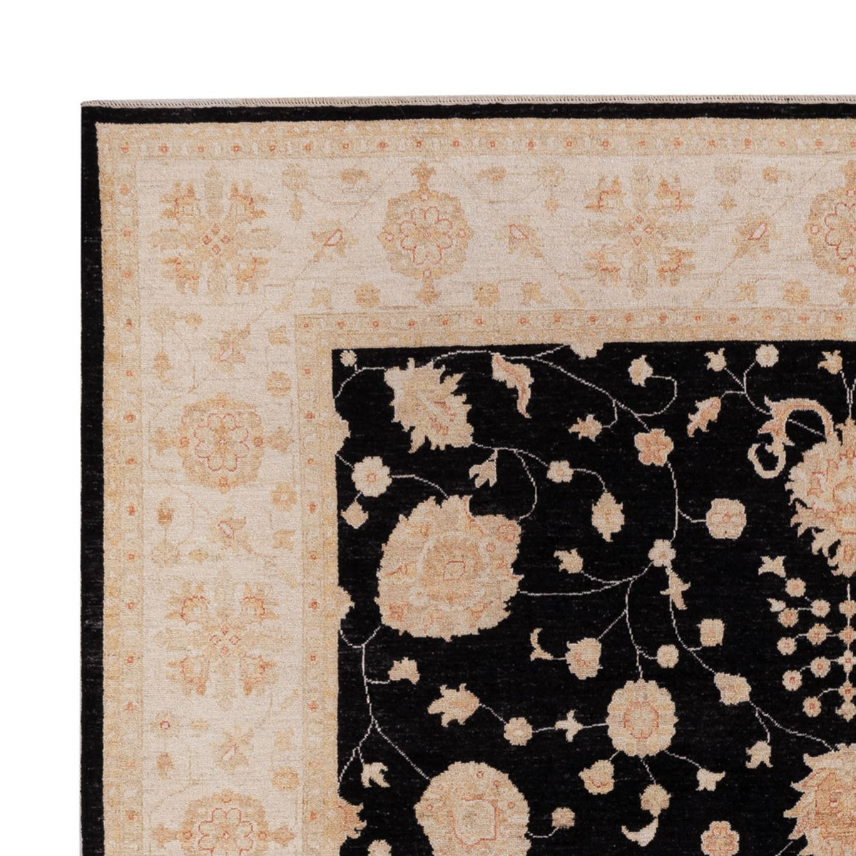 Tappeto Ziegler - 303 x 258 cm - nero