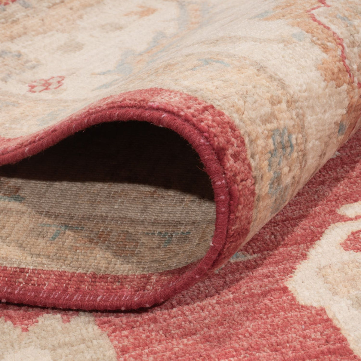 Tappeto Ziegler - 296 x 253 cm - rosso