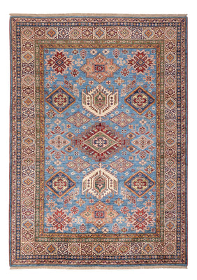 Tappeto Ziegler - Kazak - 241 x 173 cm - blu chiaro