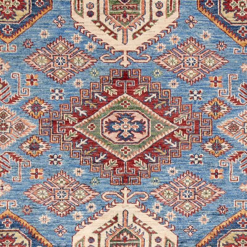Tappeto Ziegler - Kazak - 241 x 173 cm - blu chiaro