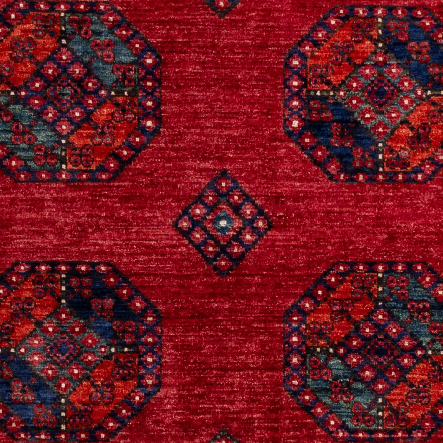 Tappeto afgano - Kunduz - 240 x 174 cm - rosso