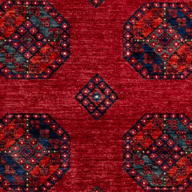 Tappeto afgano - Kunduz - 240 x 174 cm - rosso