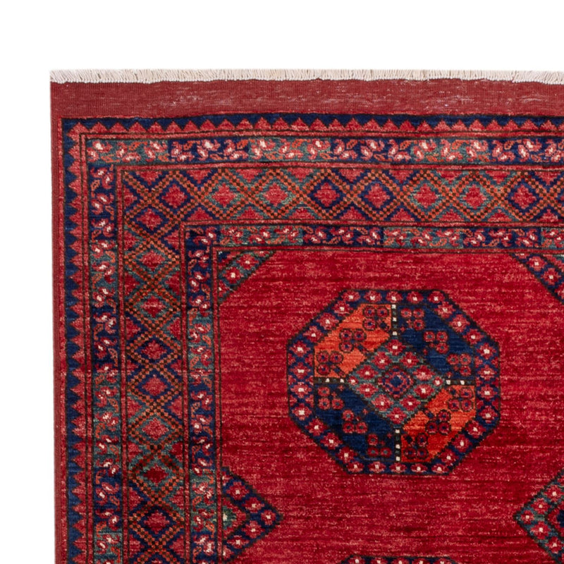 Tappeto afgano - Kunduz - 240 x 174 cm - rosso
