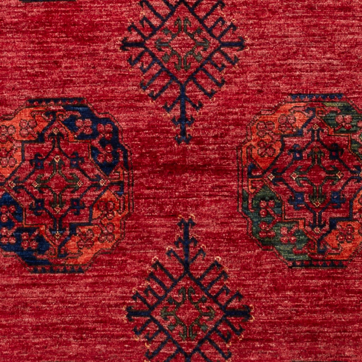 Tappeto afgano - Kunduz - 234 x 172 cm - rosso