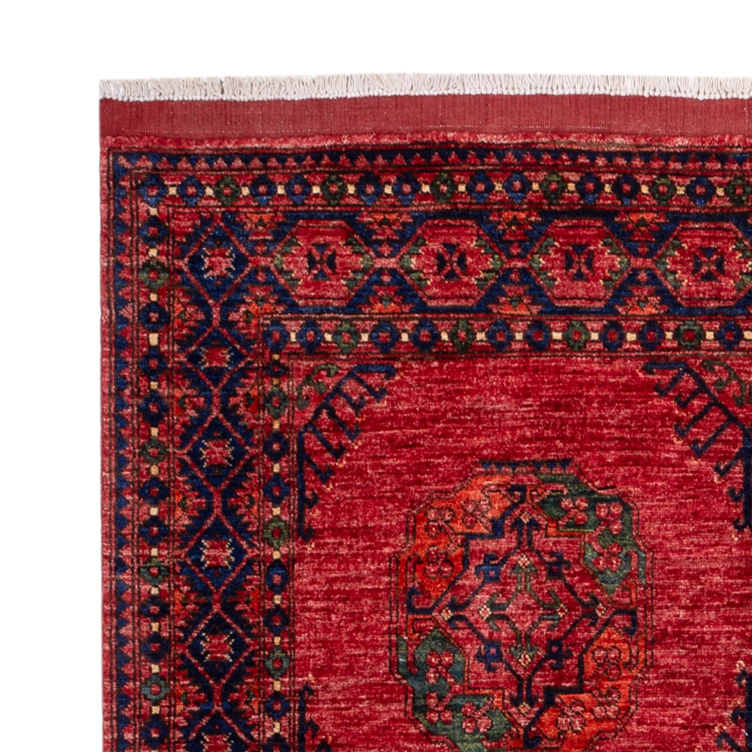 Tappeto afgano - Kunduz - 234 x 172 cm - rosso