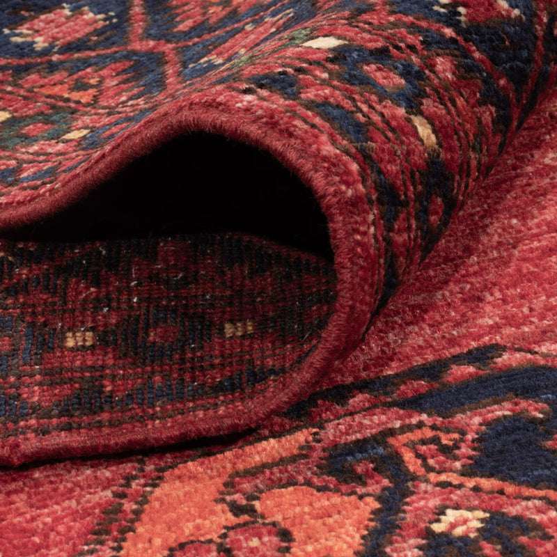 Tappeto afgano - Kunduz - 234 x 172 cm - rosso