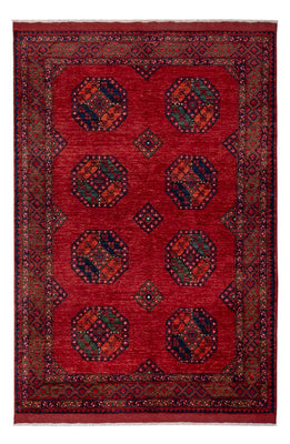 Tappeto afgano - Kunduz - 256 x 176 cm - rosso