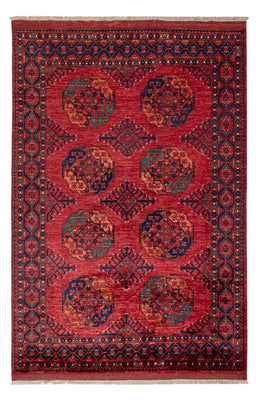 Tappeto afgano - Kunduz - 250 x 174 cm - rosso
