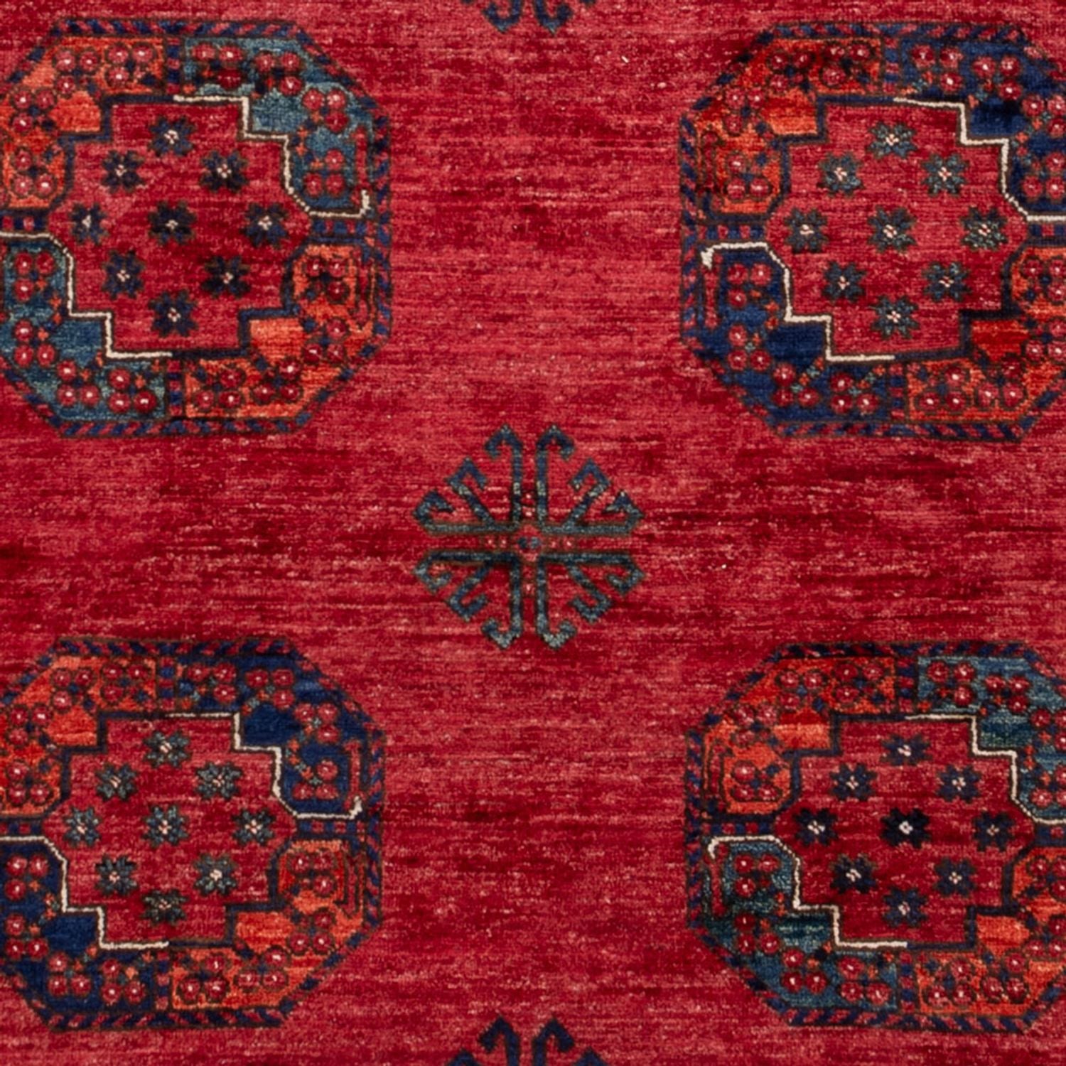 Tappeto afgano - Kunduz - 235 x 173 cm - rosso