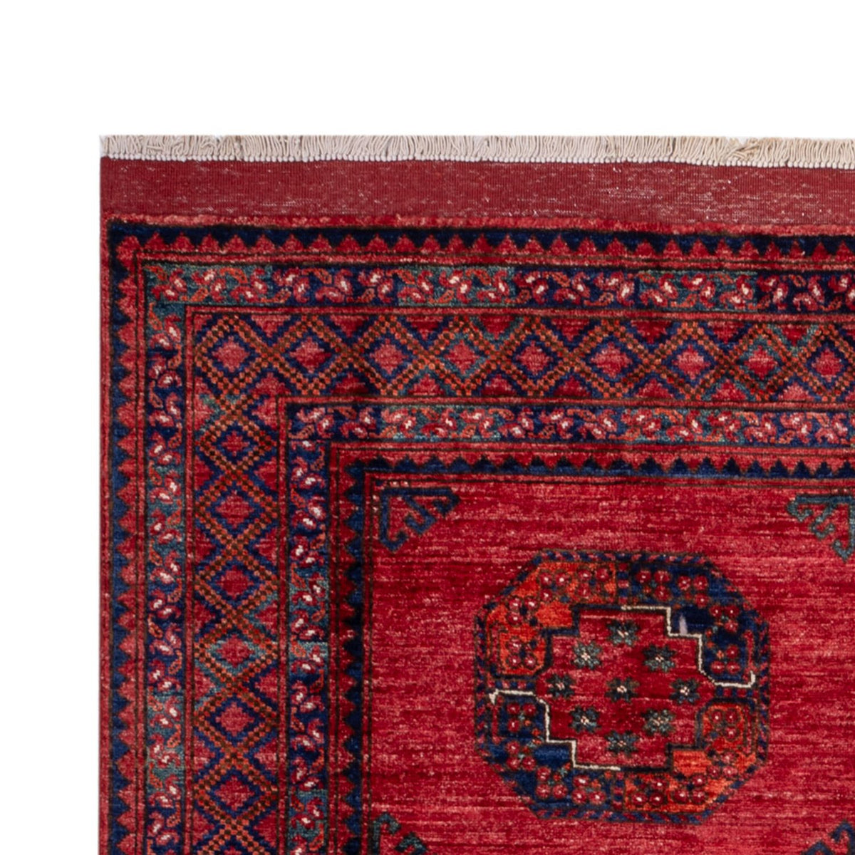 Tappeto afgano - Kunduz - 235 x 173 cm - rosso