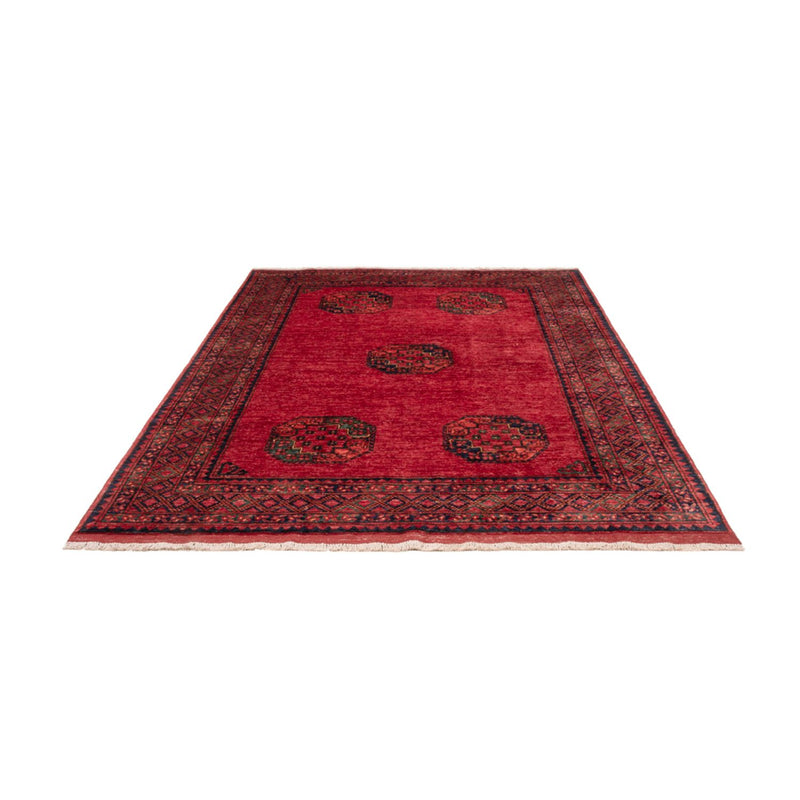 Tappeto afgano - Kunduz - 238 x 172 cm - rosso