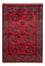 Tappeto afgano - Kunduz - 243 x 177 cm - rosso