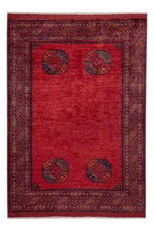 Tappeto afgano - Kunduz - 240 x 173 cm - rosso