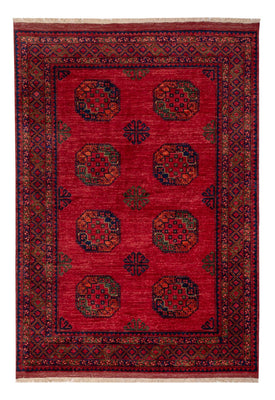 Tappeto afgano - Kunduz - 242 x 171 cm - rosso