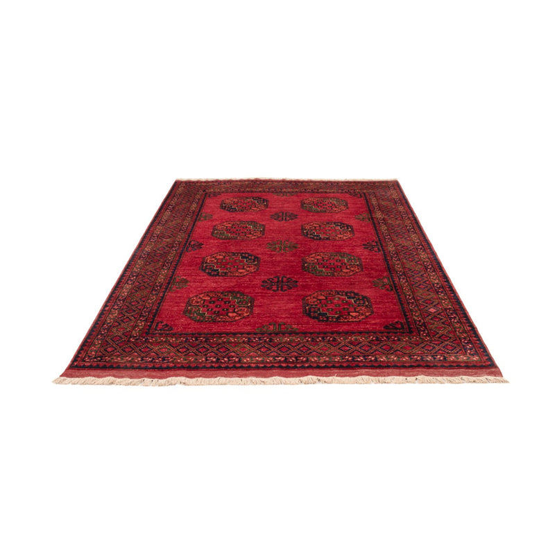 Tappeto afgano - Kunduz - 242 x 171 cm - rosso